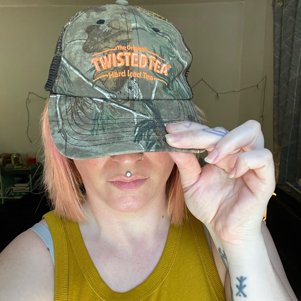 Twisted Tea Camo Hat